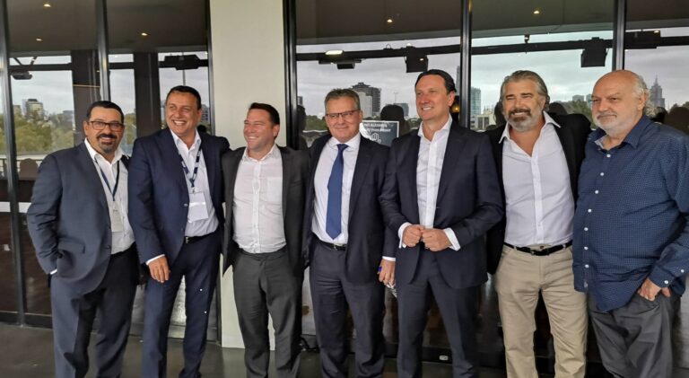 Chris Nikou and James Johnson help Greek community kick off South Melbourne FC season