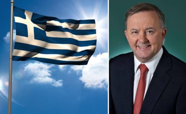 Anthony Albanese: ‘Today, is a proud day to be Greek’