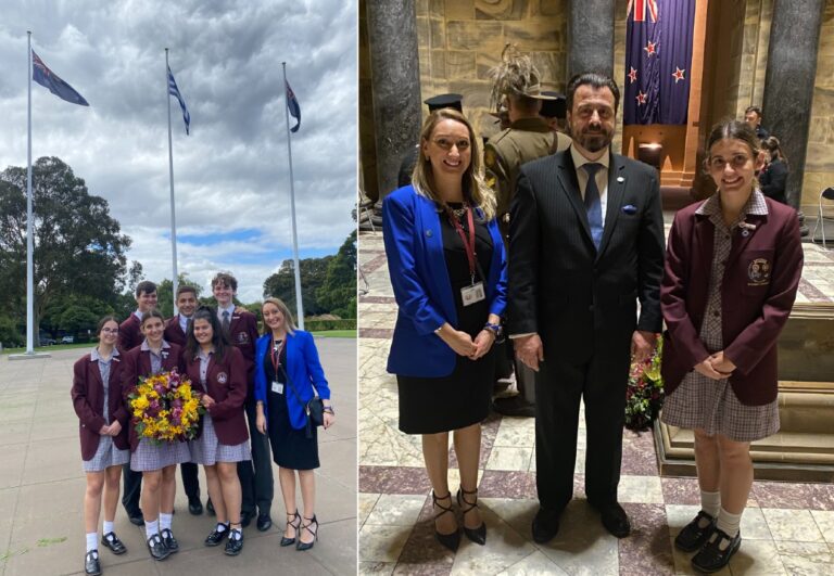 Oakleigh Grammar School celebrates 200th anniversary of the Greek Revolution