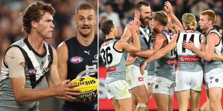 Mitch Georgiades shines for Port Adelaide as the Greek helps Power reach top-four