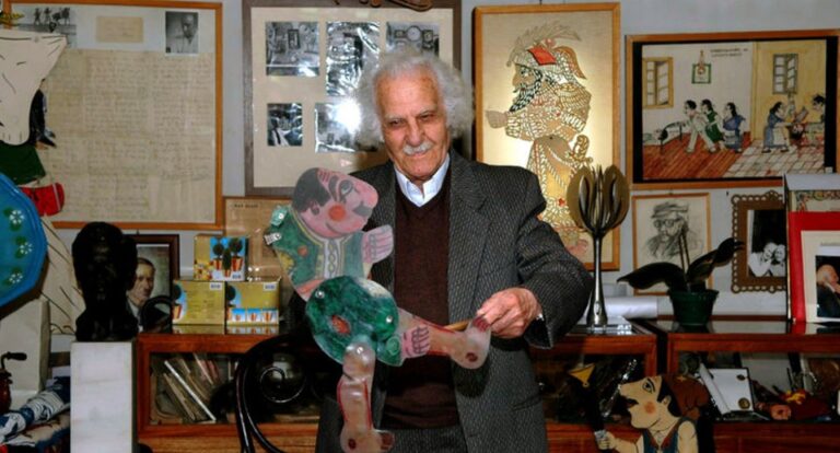 Remembering Greek shadow actor and painter, Evgenios Spatharis