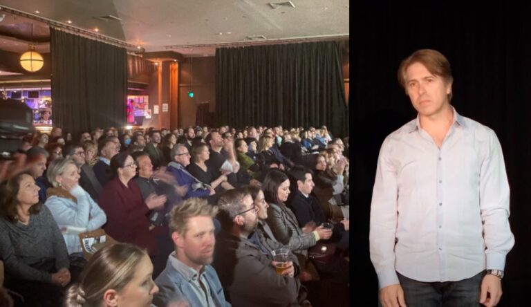 Alex Lykos’ one man show, Jawbone, redefines meaning of a ‘successful man’