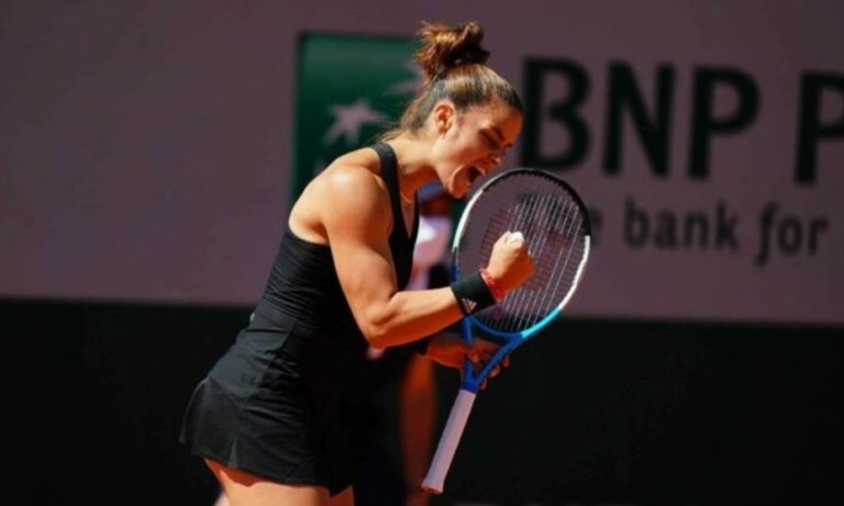 Sakkari defeats Mertens to reach French Open Round of 16