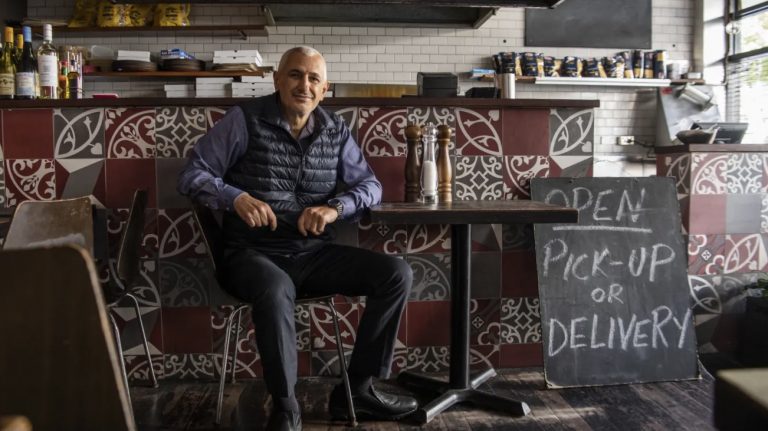 Pizzeria owner Peter Poulos’ experience with COVID-19 during NSW’s current outbreak