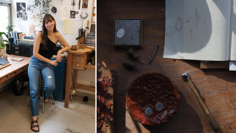 ‘I loved playing with Yiayia’s jewellery box’: Zoe Grigoris on her first solo exhibition
