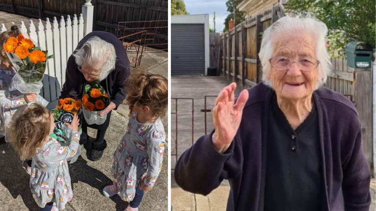 ‘She can’t comprehend Covid’: Yiayia Dimitra turns 98 amid Melbourne’s sixth lockdown