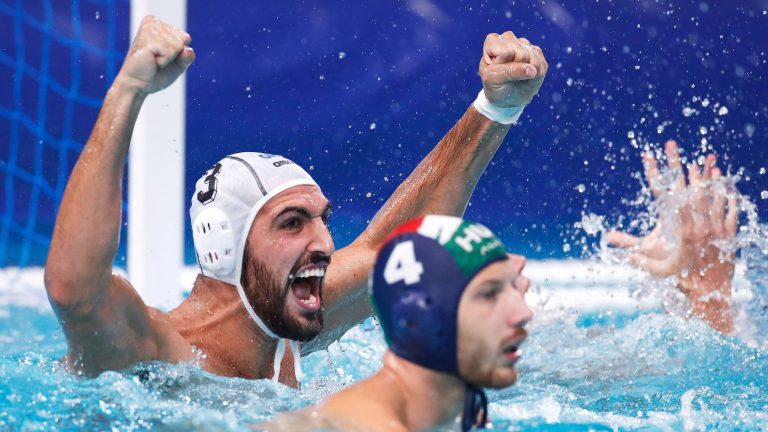 Greece secure first ever Olympic medal for water polo
