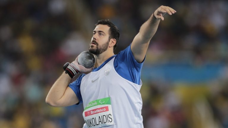 Greek shot putter Efstratios Nikolaidis wins bronze at Tokyo Paralympics