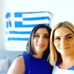 Dezi-and-Penny-with-the-Greek-flag