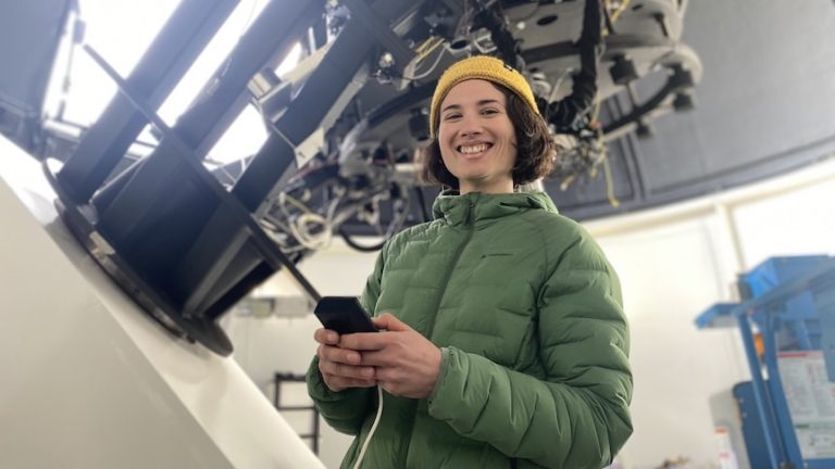 University of Tasmania astrophysics student Katie Vandorou joins NASA