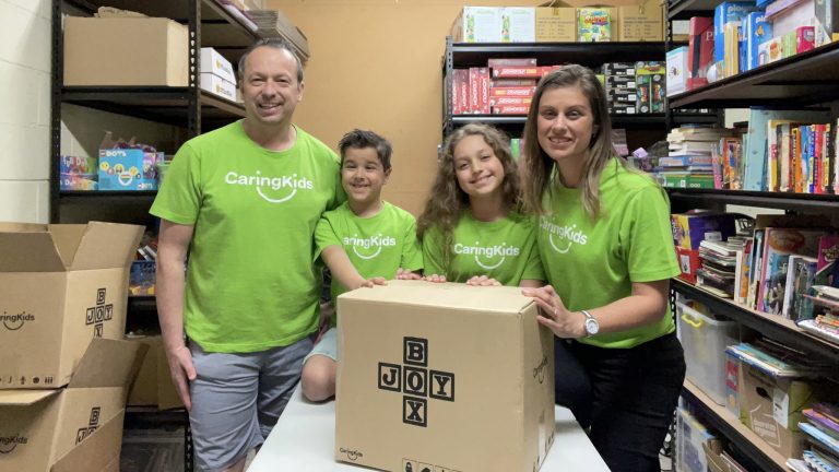 CaringKids donating toys for National Carers Week