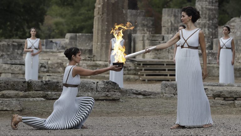 Beijing Games torch lighting ceremony in ancient Olympia facing boycott