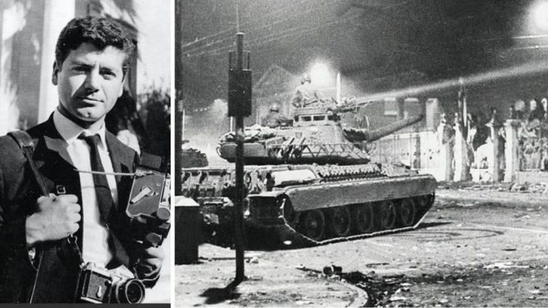 Aristotle Sarrikostas: The photoreporter who captured the invasion of the tank at the Polytechnic