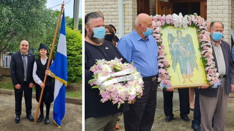 Memorial service held in Sydney to mark the 109th anniversary of the liberation of Lesvos