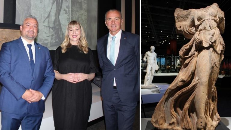 ‘This is a victory’: Ancient Greeks exhibition opens with a bang