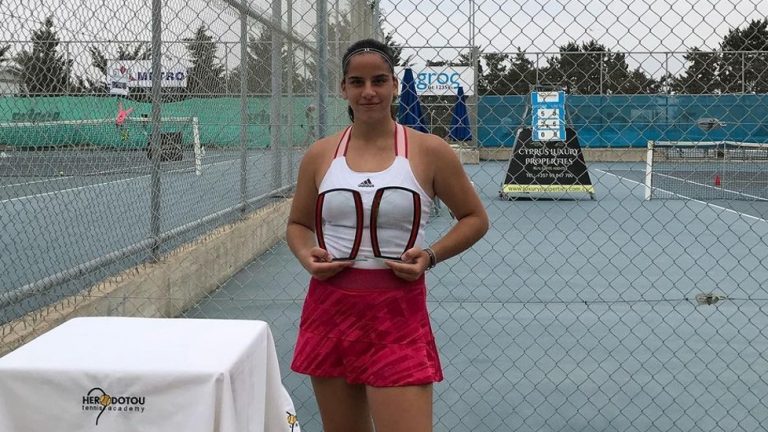 Dimitra Pavlou’s tennis dream to become a world-class player