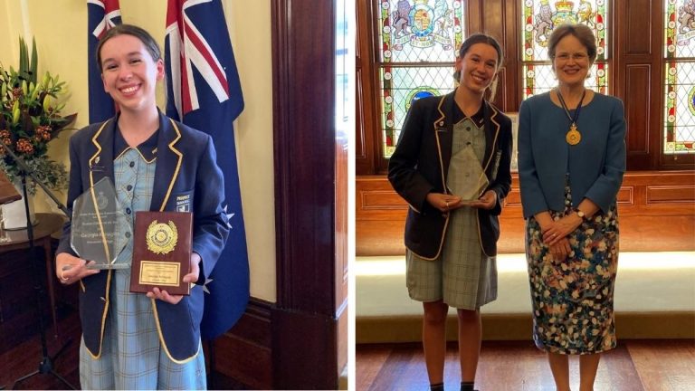 Georgia Kehagias announced South Australia’s Student Citizen of the Year