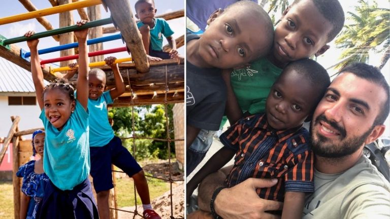 The touching story of Renos Fountoulakis who founded a school in Zanzibar