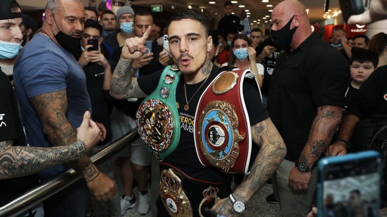 George Kambosos Jr. ready to defend his title in unified mega fight