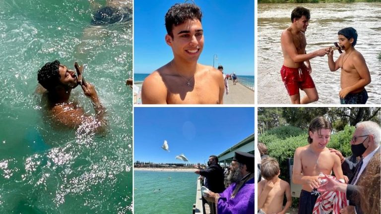 Greek communities across Australia celebrate the traditional Blessing of the Waters