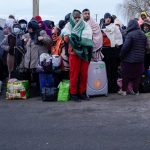 Refugees arrive in Poland, fleeing Russian invasion in Ukraine