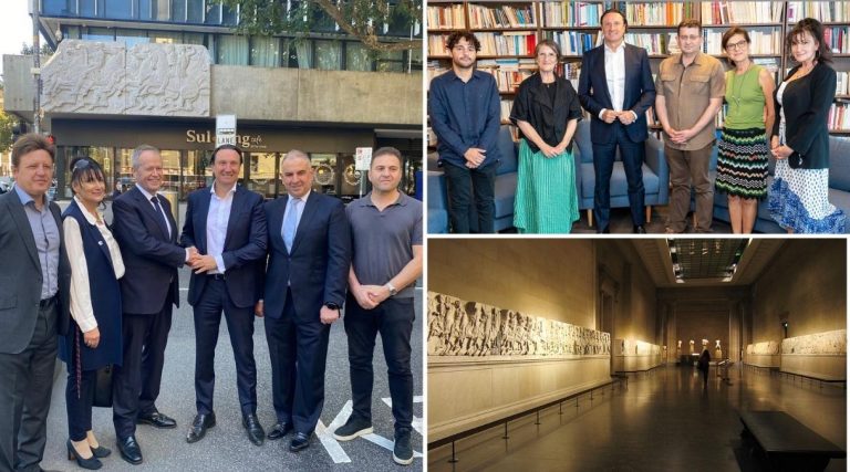Bill Shorten and Maria Vamvakinou visit Melbourne’s Greek Centre