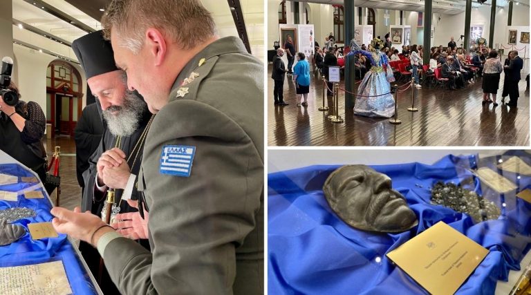 1821 Greek Art Exhibition officially launched at Sydney Town Hall ￼
