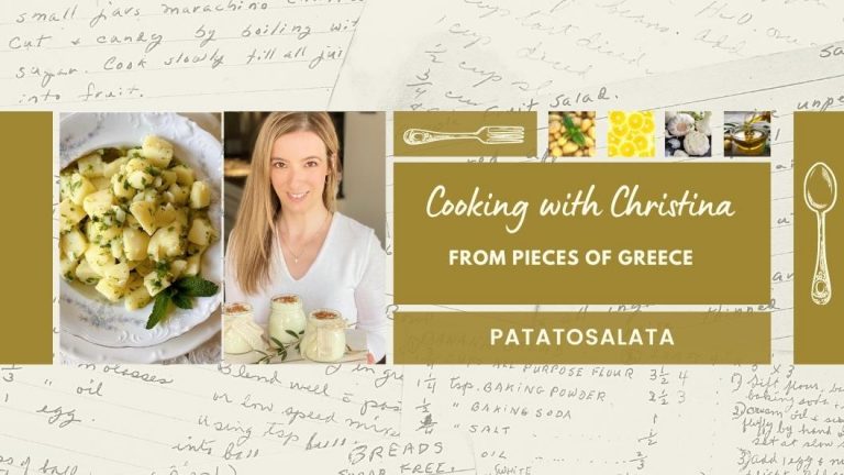 Cooking with Greek Food Bloggers: Christina’s Potato Salad
