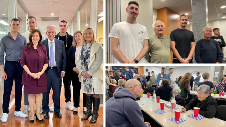 In Photos: Greek Presidential Guard visit PRONIA Welfare Centre