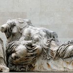 Leto, Artemis and Aphrodite from Parthenon east pediment