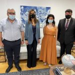 Andrea-Michaels-Natasha-Pilidou-joined-by-the-ministrys-Permanent-Secretary-Marios-Panayides-and-Senior-Trade-and-Industry-Officer-Loukis-Symeonides