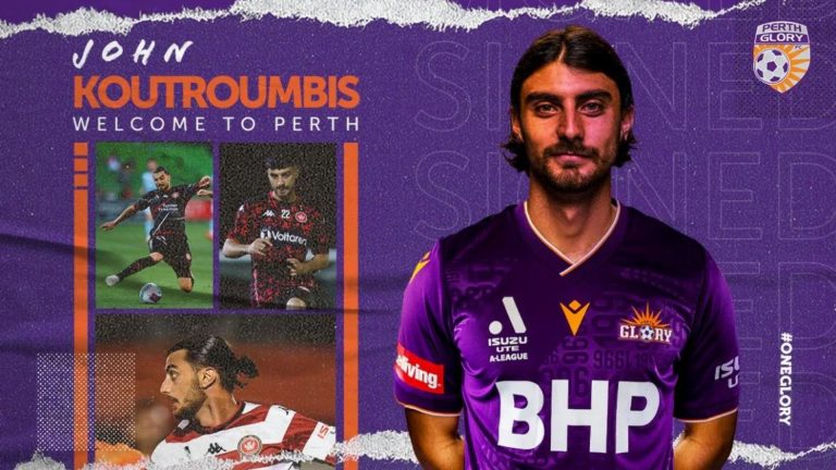 Versatile defender Koutroumbis joins Glory on two-year deal