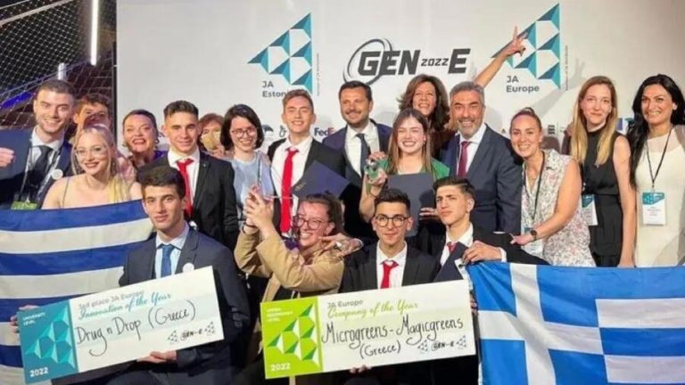 Student startup from Greek high school wins big at Gen-E Competition 2022