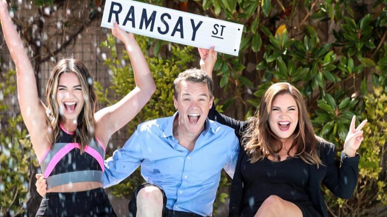 Olympia Valance and Rebekah Elmaloglou farewell Neighbours