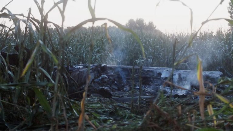Eight dead in Ukraine cargo plane crash in northern Greece