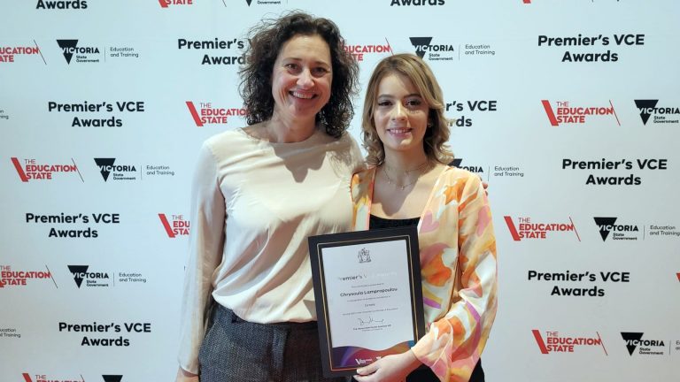 Greek Australian students recognised in the Premier’s VCE Awards