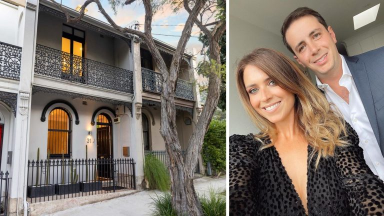Billionaire freight heir Anthony Tzaneros and wife Poppy list east Sydney terrace for sale