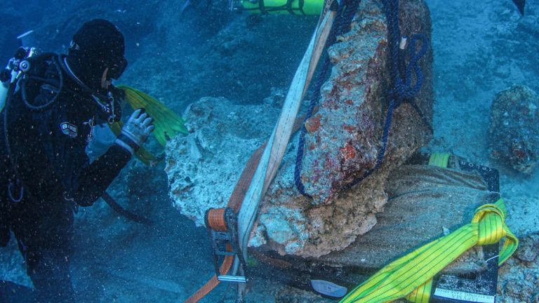 Advanced technologies used in a new phase of Antikythera excavation