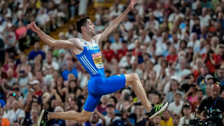 Miltiadis Tentoglou becomes world lead after clinching gold at European Championships