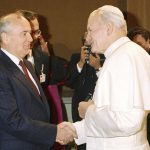 Pope-John-Paul-II-shakes-hands-with-Soviet-President-Mikhail-Gorbachev-in-the-first-ever-meeting-between-a-Kremlin-chief-and-a-Pontiff-in-Vatican-Friday-Dec.-1-1989