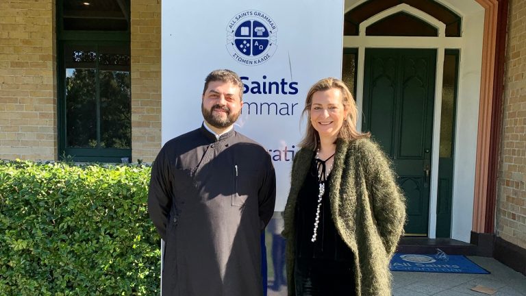Father Dimitrios Papaikonomou: Meet the new Chaplain of All Saints Grammar in Belmore