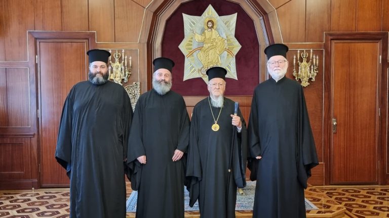 Archbishop Makarios of Australia meets with Ecumenical Patriarch in Constantinople