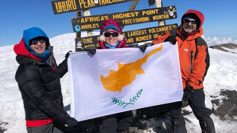 Evgenios Staroselskiy’s mission to raise the Cypriot flag on the Seven Summits