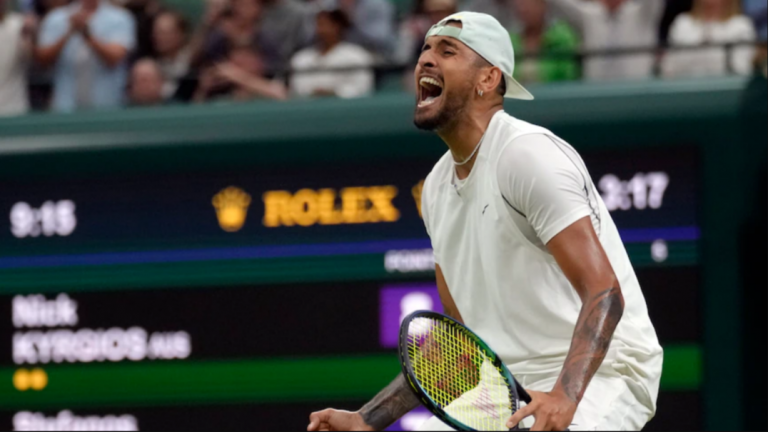 ‘It was really hard’: Nick Kyrgios on struggle to overcome Wimbledon defeat