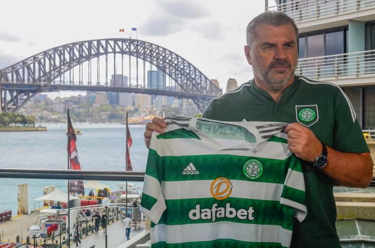 Ange Postecoglou lands in Sydney ahead of Sydney Super Cup