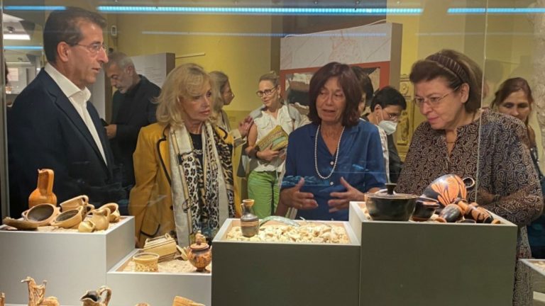 New findings from Faliron excavation showcased at Archeological Musuem of Piraeus
