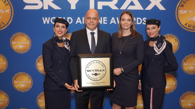Aegean Airlines wins Best Regional Airline in Europe for eleventh consecutive year