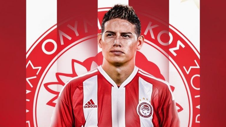 Former Real Madrid star James Rodríguez joins Olympiacos FC