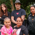 Some-members-of-the-National-Suicide-Prevention-and-Trauma-Recovery-Project-left-is-Connie-Georgatos-Gerry-Georgatos-and-Megan-Krakouer-Seated-in-the-front-is-Samantha-Wilson-with-her-daughter