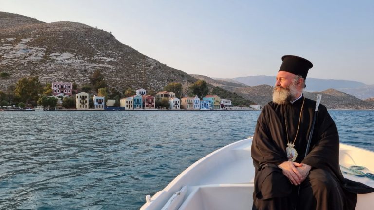 Archbishop Makarios of Australia pays official visit to Greek island of Kastellorizo
